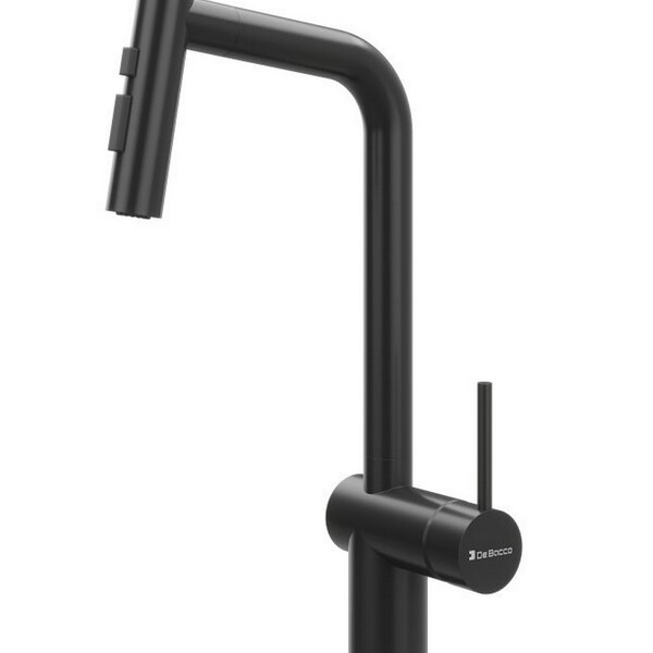 Misturador Monocomando Cozinha 500 Black Matte Debacco