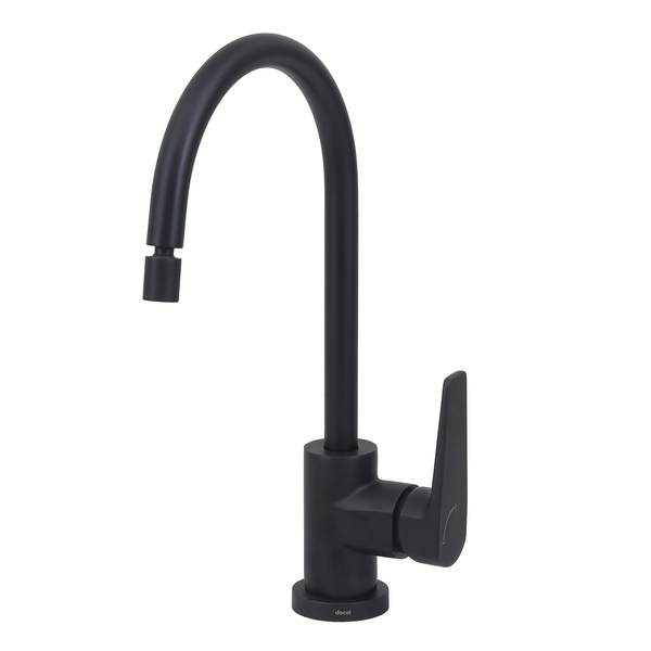 Misturador Monocomando Cozinha Preto Lift Ônix Docol