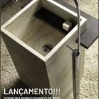 Misturador Monocomando De Chão Para Banheiro - Bica Giratória