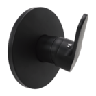 Misturador Monocomando de Chuveiro Redondo Preto 1/2 Base Pró