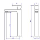 Misturador Monocomando De Mesa Para Lavatório Deca Unic Dark