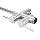 Misturador Monocomando De Piso Para Banheira Redondo Cromado