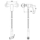 Misturador Monocomando Ducha Higiencia 2985 C72 Lorenzetti Me