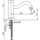 Misturador Monocomando Duomo Cromado