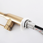 Misturador Monocomando Gold Matte Cozinha Gourmet Extensiva N