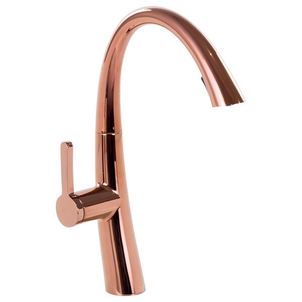 Misturador Monocomando Gourmet 08 Extensível Rose Gold