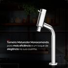 Misturador Monocomando Incepa New Cozinha Mesa Bica Alta Crom
