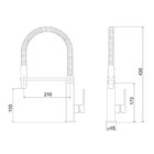 Misturador Monocomando Lorenvogue 2267 C98 De Bancada Lorenze