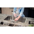 Misturador Monocomando Monde Filter Em Aço Inox Com Saída Adi