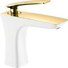 Misturador Monocomando Para Banheiro - Acabamento Branco E Do