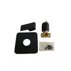 Misturador Monocomando Para Chuveiro Ducha Quadrado Preto