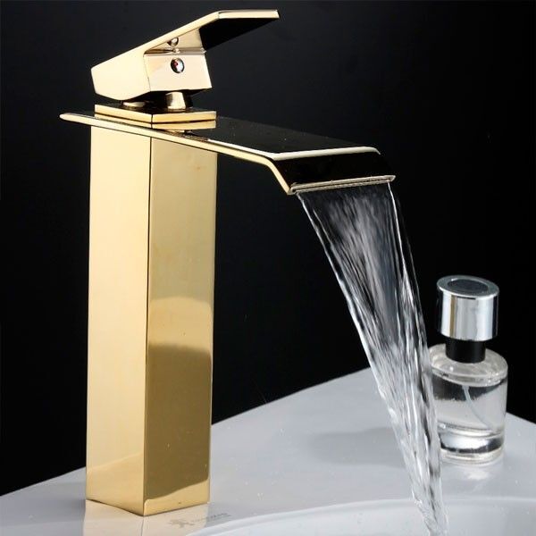 Misturador Monocomando Torneira Cascata Banheiro Lavabo Harmo