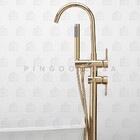 Misturador Para Banheira Monocomando De Piso Uraim Pingoo.cas