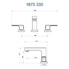 Misturador Para Banheiro Retta Champanhe Fani