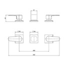 Misturador Para Bidê Level Cromado 1895.c26 Deca