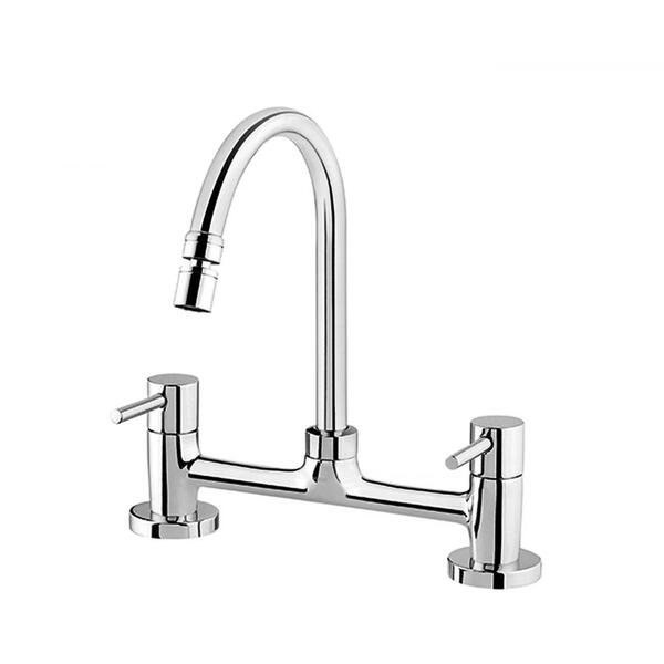 Misturador Para Cozinha Docol Uno De Parede Cromado 00525106