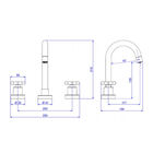 Misturador Para Lavatório De Mesa Bica Alta Flex 1877.c20.clm