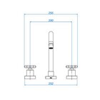 Misturador Para Lavatório De Mesa Bica Alta Flex 1877.c20.clm