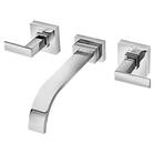 Misturador Para Lavatório Square De Parede Cromado Docol 0043
