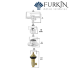 Misturador Para Mesa De Banheiro 1/4 De Volta Acabamento:vola