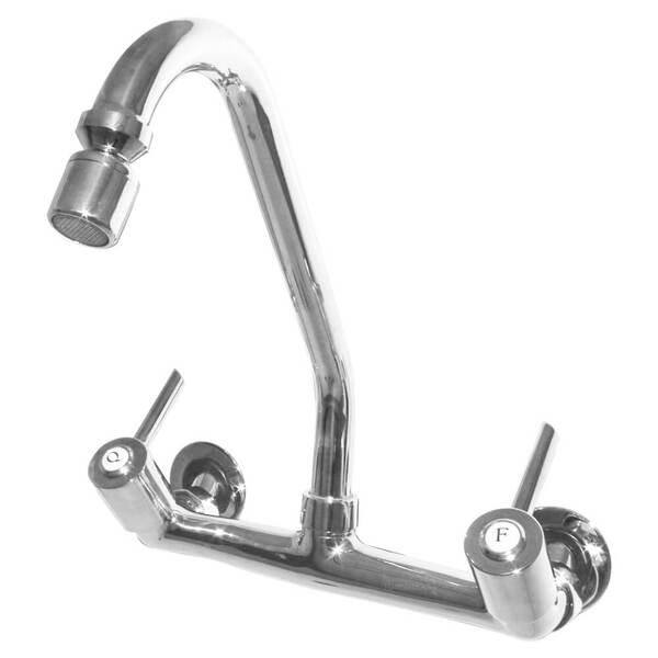 Misturador Parede Cozinha Alavanca Quadrada 3308