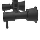 Misturador Pia e Parede Cozinha Bica Alta Preta Color Stoc