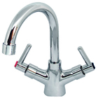 Misturadora  Metal Elegante, Lavatório, 1/4", Bica Móvel Cro