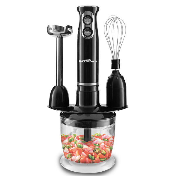 Mixer Britânia Turbo 3 Em 1 500w Preto 220v