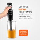 Mixer Pratic Mondial Preto 200w M-15-b 110