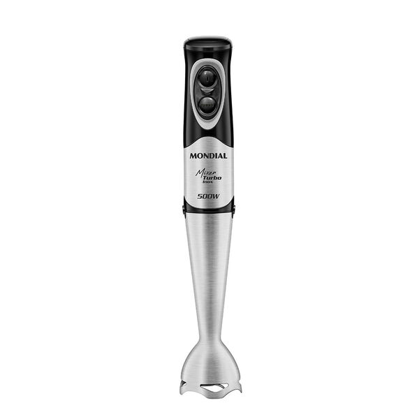 Mixer Turbo Inox Mondial Preto E Inox 500w M-16-bi 110