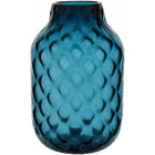 Moana Vaso Decorativo Enfeite 38x25x25cm Vidro Azul