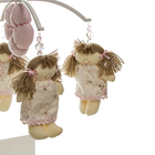 Móbile Musical Bonequinha Rosa Quarto Bebê