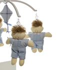 Móbile Musical Bonequinho Azul Quarto Bebê