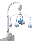 Móbile Musical Chuva De Amor Azul Quarto Bebê