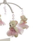 Móbile Musical Ursinha Bailarina Quarto Bebê