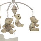 Móbile Musical Ursinho Bege Quarto Bebê