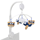 Móbile Musical Urso Aviador Quarto Bebê