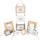 Mobile Porta Retrato Oval Madeira