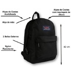 Mochila Barata Escolar Trabalho Viagem Reforçada Unissex Vix