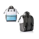 Mochila Bolsa Maternidade Azul Mamae Bebe Multifuncao Porta C