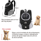 Mochila Canguru Lorben Bolsa Transporte Pet Cães Gatos Passei