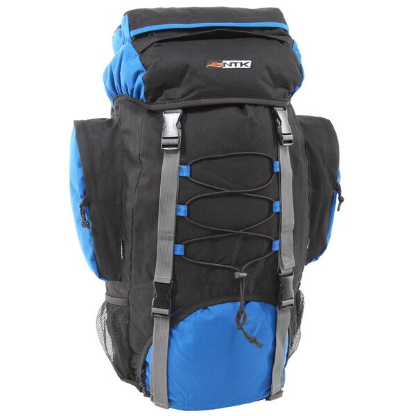 Mochila Cargueira Nautika Intruder 60 Litros Azul E Preto