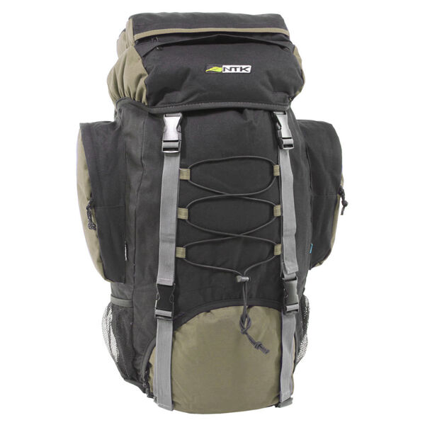 Mochila Cargueira Nautika Intruder 60 Litros Preto E Marrom