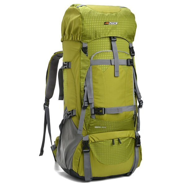 Mochila Cargueira Ntk Com Capacidade Para 70 + 15 Litros Verde