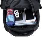 Mochila Com Cabo De Aço Reforçada Escolar Notebook Masculina