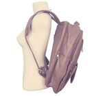 Mochila Costas Feminina Grande 2 Repartições Impermeável Caqui