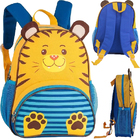 Mochila De Costas Infantil Clio Pets Cp3407d Tigre