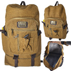 Mochila De Lona Extensível C1198 Marrom