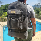 Mochila De Lona Extensível C1198 Preto