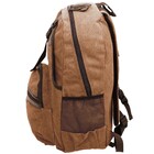 Mochila Em Lona Masculina Escolar Para Notebook 15 6" - Riade